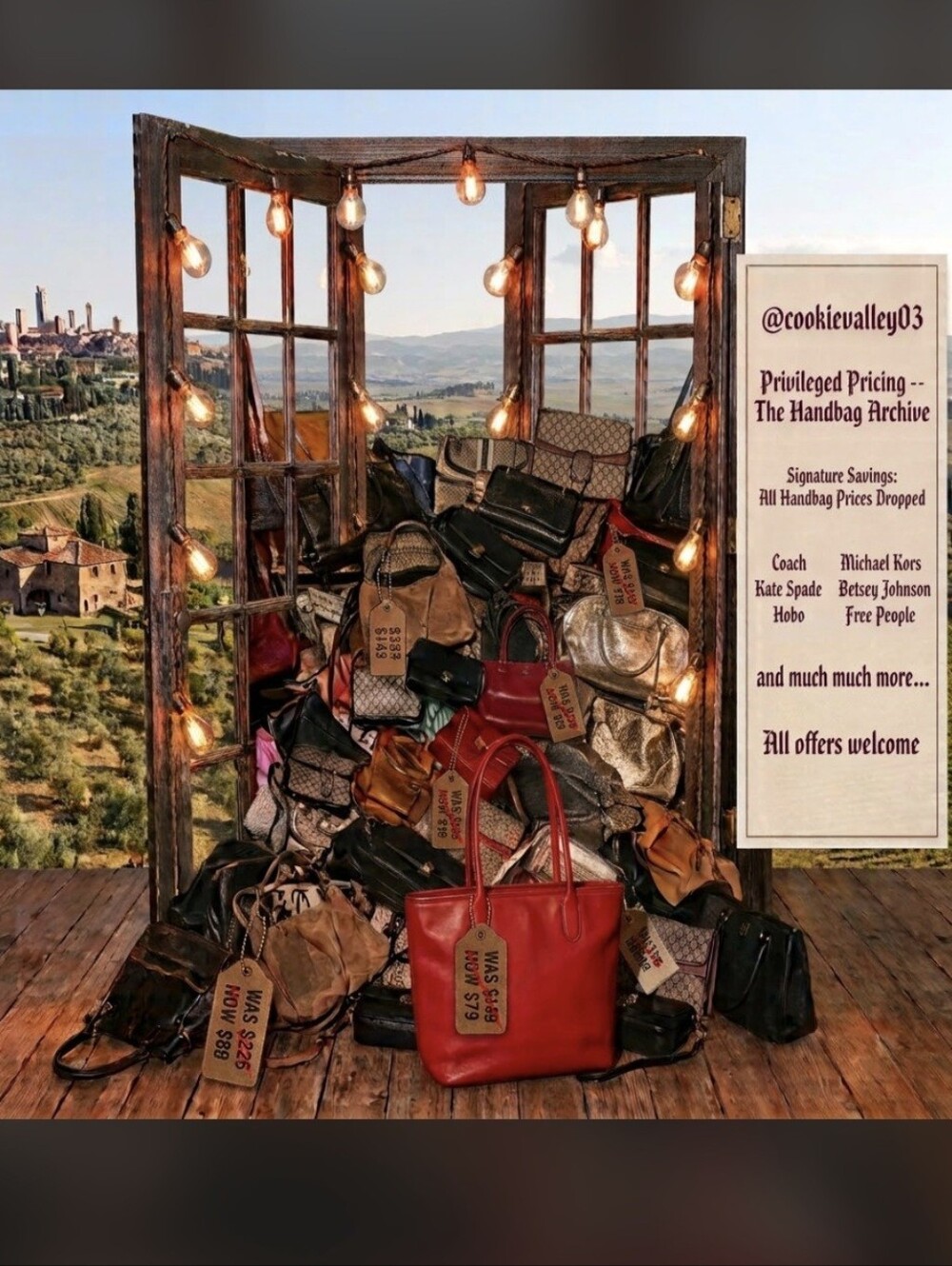 ALL HANDBAG PRICES DROPPED!